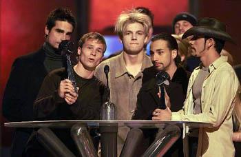 BSB at the Billboards..Hey, check out Nick's Hair!!